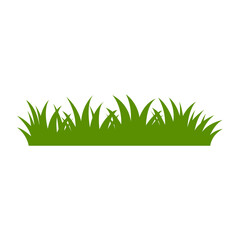 Fototapeta premium Green Grass icon.