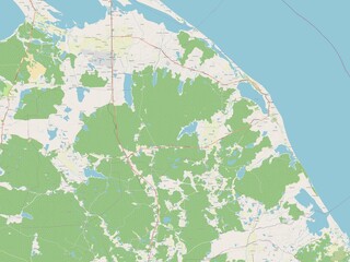 Mullaitivu, Sri Lanka. OSM. No legend