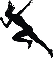 start running faster woman sprinter runner