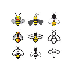 Bee Logo template