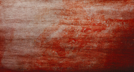 horror wood blood stain background, grunge rough wooden plank wallpaper, scary haunted crime scene concept