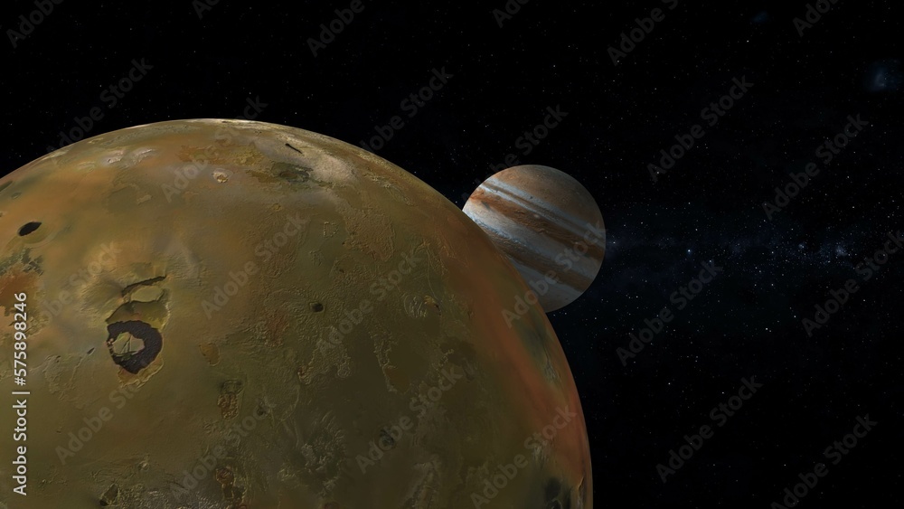 Canvas Prints jupiter moon io