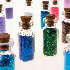 Bouteilles de paillettes 04
