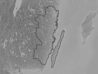 Kalmar, Sweden. Grayscale. No legend © Yarr65