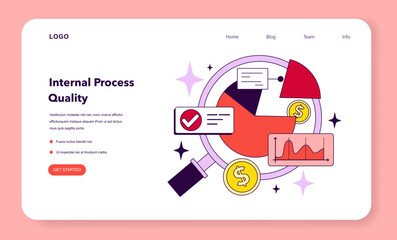 Internal process quality indicators implementation benefit for company