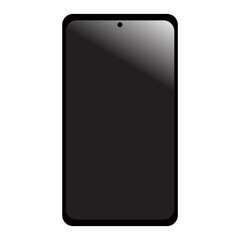 Smartphone, on the screen you can place your vector illustration. Clipart phone
