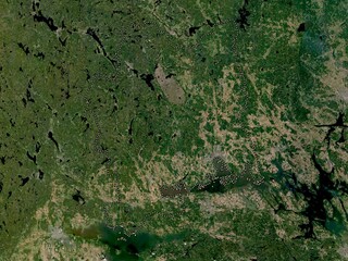 Vastmanland, Sweden. Low-res satellite. No legend