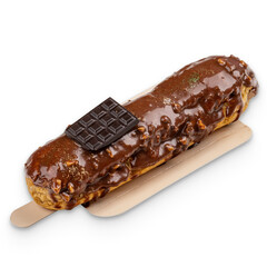 Delicious French eclair