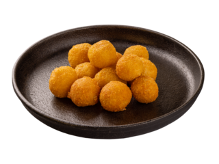 Deep fried cheese balls