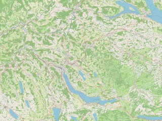Zurich, Switzerland. OSM. No legend