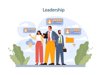 Human resources manager soft skills big set. HR agent competencies