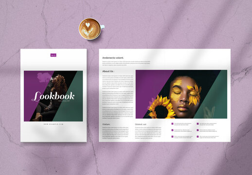 Fashion Lookbook Layout