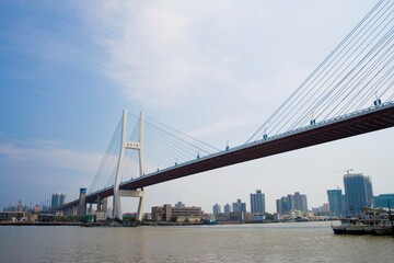 Shanghai,the Nanpu Bridge