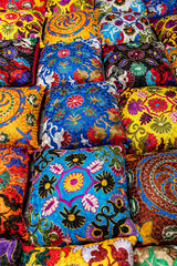 Handmade roducts - pillows and bedspreads with embroidery