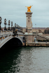 Le pont d'Alexandre III à Paris