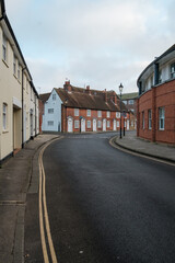 Fototapeta na wymiar Streets around Chichester, West Sussex