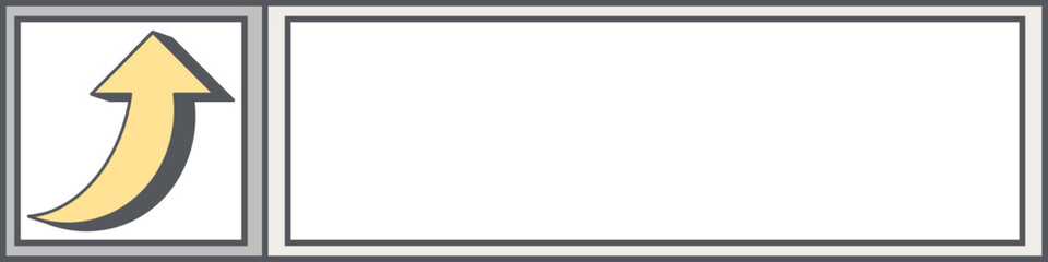 Upward Arrow Infographics Company Budget presentation Slide Icon