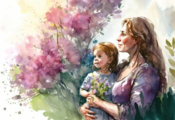 Mother's Day Illustration