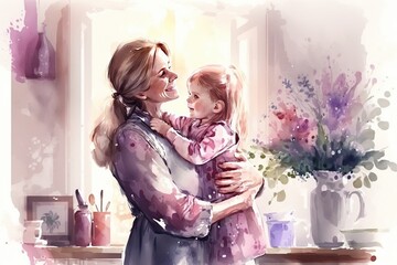 Mother's Day Illustration