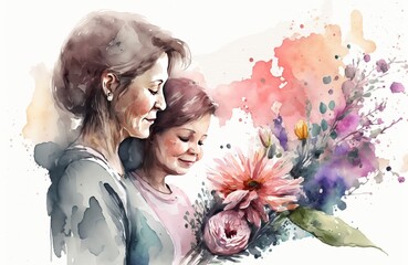 Mother's Day Illustration