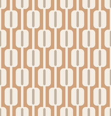 Abstract Stripes Squares Retro Monochrome Seamless Vector Pattern Trendy Fashion Colors Perfect for Allover Fabric Print or Wrapping Paper