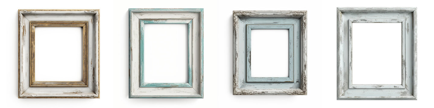 Four Frames Mockup, Four Vertical Frame, Set of Four Frame, 4
