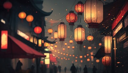 Lantern Festival in Chinatown