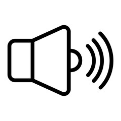 speaker icon illustration