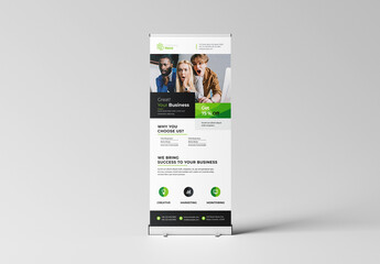 Business Rollup Banner Template