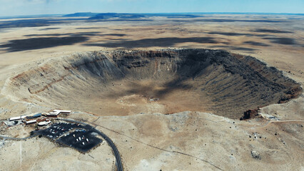 Meteor Crater Natural Landmark in USA