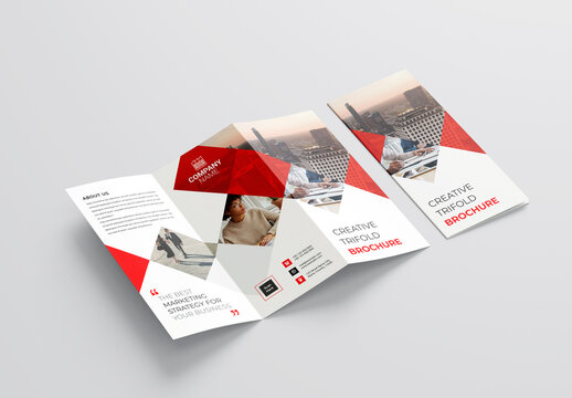 Corporate Business TriFold Brochure Template