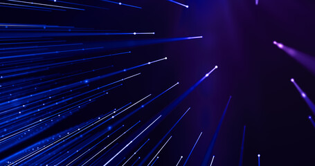 Data dots connections background. Metaverse connection uploading information.