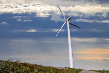 Wind turbines, Smoela wind park
