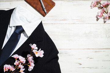 新生活や入社のイメージ（桜）