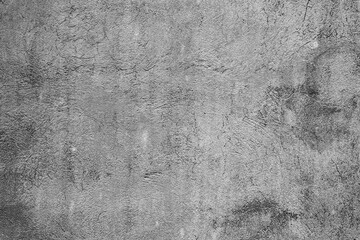 Obraz premium old white dirty scratched cement wall or ancient black stains and rough concrete table on top view for empty gray dark floor background or ceiling crack backdrop and antique construction with moldy