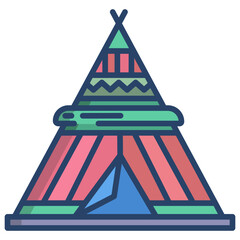Wigwam icon © Icongeek26