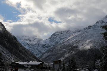 Fototapeta na wymiar Landschaft in den Pitztaler Alpen, Tirol, Österreich