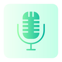 microphone gradient icon
