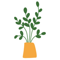 Plant Pot hand drawn