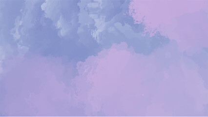 Abstract purple watercolor background for your design, watercolor background concept, vector.