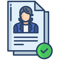 declaration document  icon