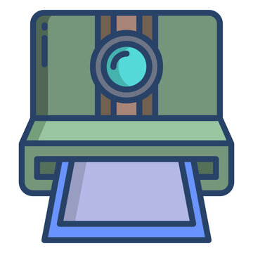 polaroid camera icon