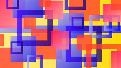 Contemporary Vector Design with Rainbow Spectrum