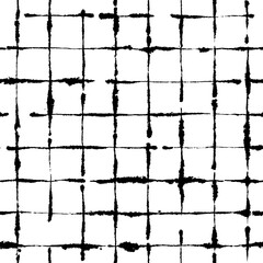 Light Inky Windowpane Pattern on Blotting Paper