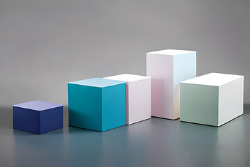 Product Photography Background, featuring vibrant and pastel tones with base reflections and soft light, created using Generative Ai Technology.