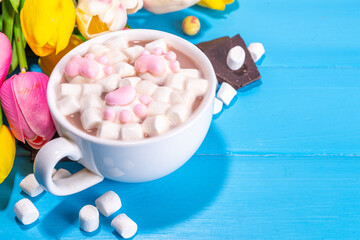 Funny Easter hot chocolate