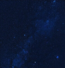 Starry Milky Way skies photographed with wide angle lens.