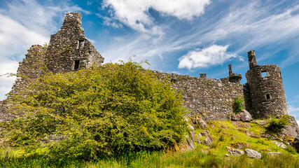 Kilchurn Castle Wide Angle View