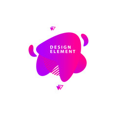 Geometric badges. Trendy minimal design. Eps10 vector.