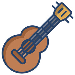 Fototapeta premium Ukulele icon